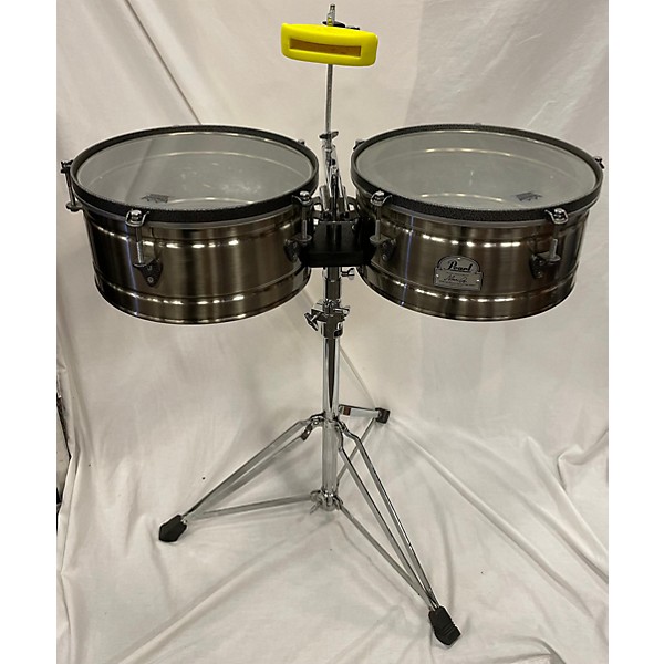 Used Pearl MARC QUINONES Signature Timbales Timbales