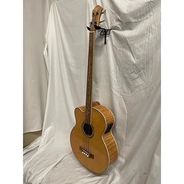 Used Michael Kelly Dragonfly 4FL LHN Acoustic Bass Guitar