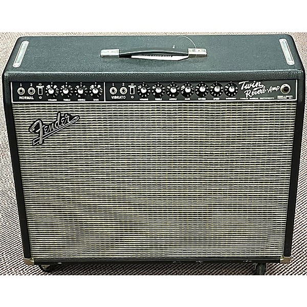 Used Fender Used Fender 1965 Reissue Twin Reverb 85W 2x12 Tube Guitar Combo Amp