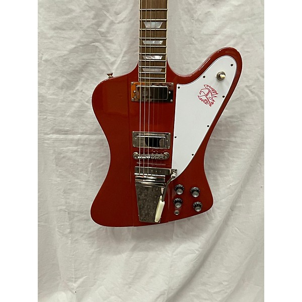 Used Epiphone Used 2023 Epiphone Firebird V 63 Inspired By Gibson Ember Red Solid Body Electric Guitar