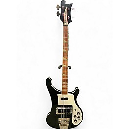 Used Rickenbacker 4003 Jet Black Electric Bass Guitar