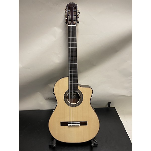 Used Cordoba Used Cordoba 55FCE Negra Thinbody Flamenco Natural Classical  Acoustic Electric Guitar Natural | Guitar Center