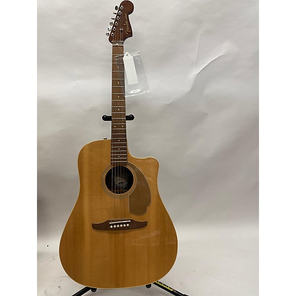 Used Fender Used Fender Redondo Natural Acoustic Electric Guitar