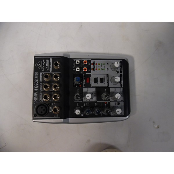 Used Behringer Xenyx Q502USB Unpowered Mixer Guitar Center
