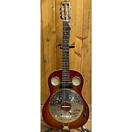 Vintage Conrad Vintage 1970s Conrad 1970s Resonator Cherry Sunburst Acoustic Electric Guitar