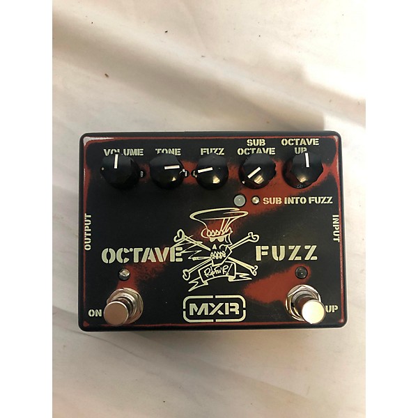 Used MXR SF01 SLASH OCTAVE FUZZ Effect Pedal