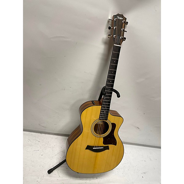 Used Taylor Used Taylor 214CE Deluxe Natural Acoustic Electric Guitar