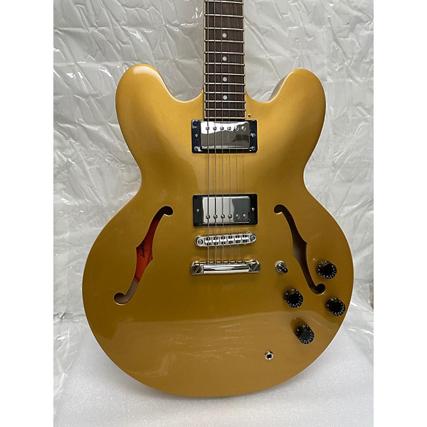 Used Epiphone Used 2022 Epiphone ES-335 Traditional Pro Metallic Gold Hollow Body Electric Guitar