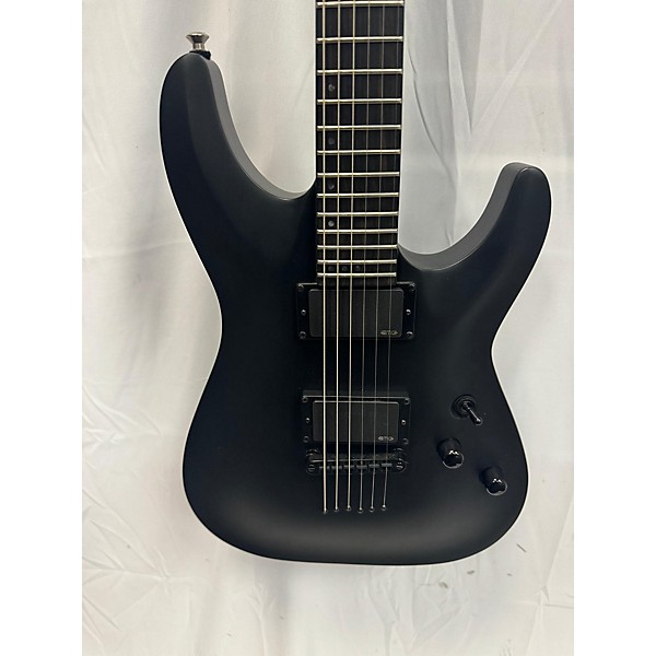 Used Schecter Guitar Research Used Schecter Guitar Research C1 Platinum BLACKOUT Black Solid Body Electric Guitar