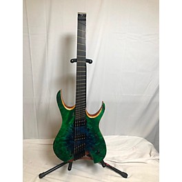 Used BOSS Used MAYONES HYDRA ELITE VF 6 Trans Green Solid Body Electric Guitar