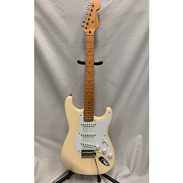 Used Fender Artist Series Jimmie Vaughan Tex-Mex Stratocaster Solid Body Electric Guitar