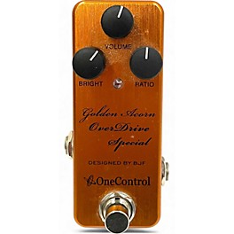 Used One Control Used One Control Golden Acorn Overdrive Special Effect Pedal