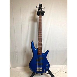 Used Ibanez Used Ibanez GSRM20 Mikro Short Scale Blue Electric Bass Guitar