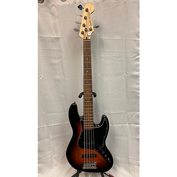 Used Squier Affinity Jazz Bass V 5 String Electric Bass Guitar