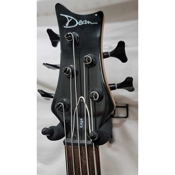 Used Dean Edge 5 String EMG Electric Bass Guitar