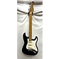 Vintage Vintage 1990s Fender Standard Stratocaster Black Solid Body Electric Guitar