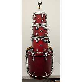 Used PDP by DW Used PDP By DW 4 piece FS Series Flat Red Drum Kit