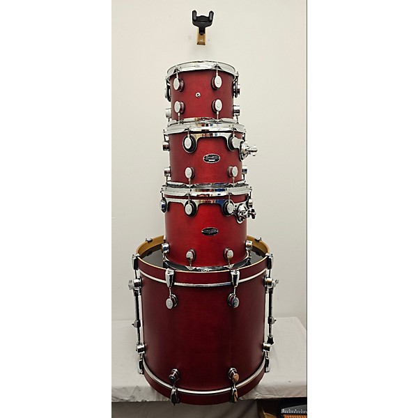 Used PDP by DW Used PDP By DW 4 piece FS Series Flat Red Drum Kit