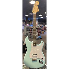 Used Fender Tom Delonge Stratocaster With Invader SH8 Pickup Daphne Blue Solid Body Electric Guitar