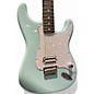 Used Fender Tom Delonge Stratocaster With Invader SH8 Pickup Daphne Blue Solid Body Electric Guitar