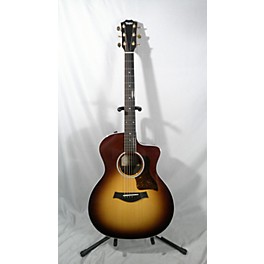 Used Taylor Used Taylor 214CE Deluxe Sandburst Acoustic Electric Guitar