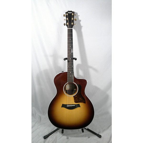 Used Taylor 214CE Deluxe Acoustic Electric Guitar