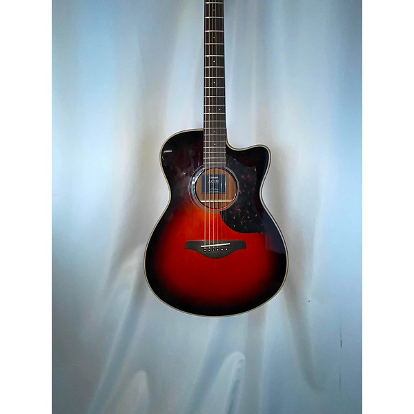 Used Yamaha Used Yamaha AC1M Two Color Burst Acoustic Electric Guitar