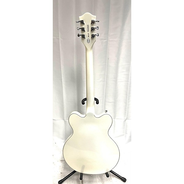 Used Gretsch Guitars Used Gretsch Guitars G5622T140 Electromatic Center Block Double Cut Bigsby 2 Tone Platinum Pearl Holl...