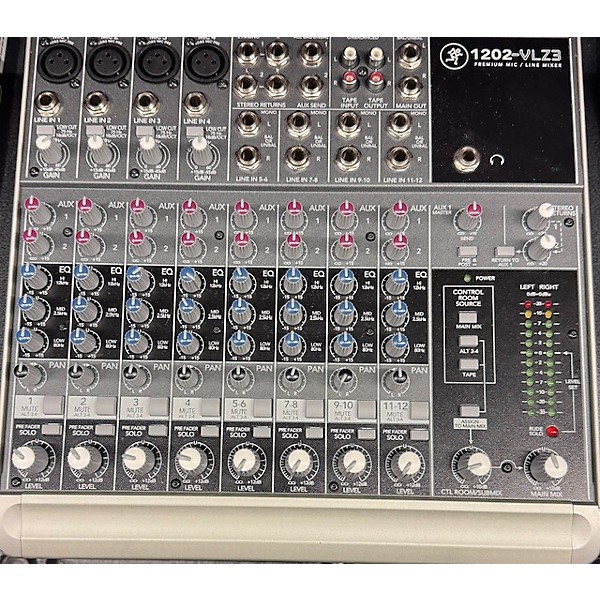 Used Mackie 1202VLZ3 Unpowered Mixer