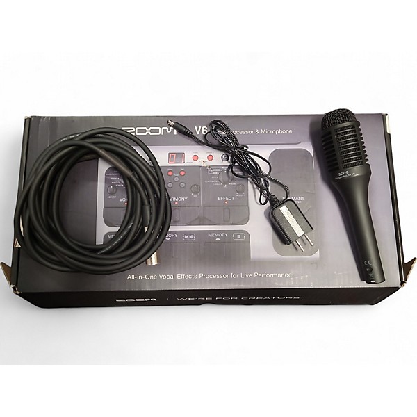 Used Zoom V6 Vocal Processor