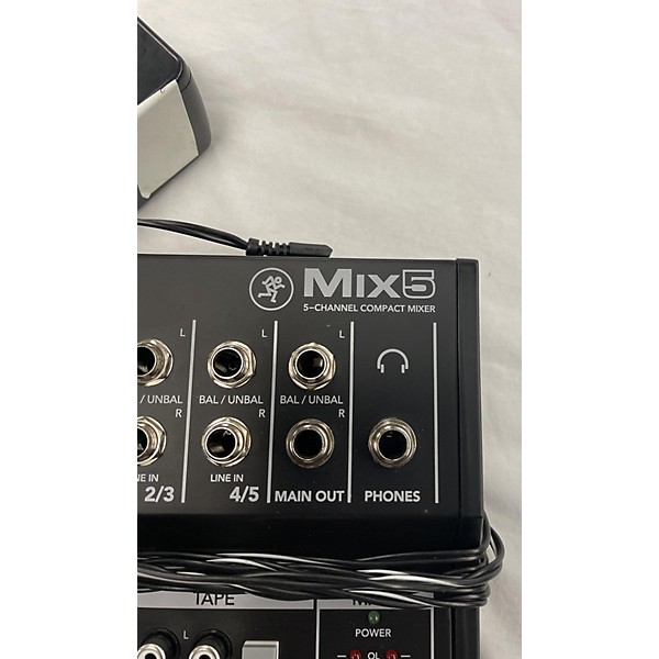 Used Mackie Mix5 Powered Mixer