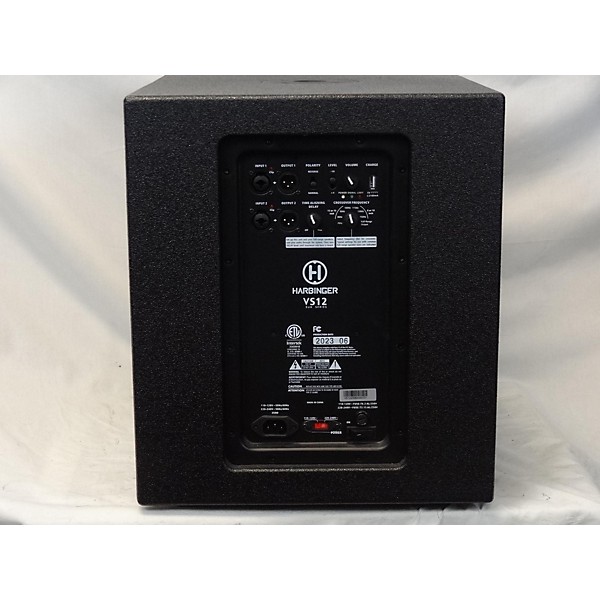 Used Harbinger VARI VS12 Powered Subwoofer