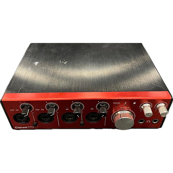 Used Focusrite Clarett 4Pre Audio Interface