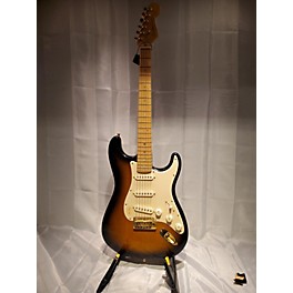 Used Fender Used Fender 50th Anniversary American Stratocaster 2 Color Sunburst Solid Body Electric Guitar