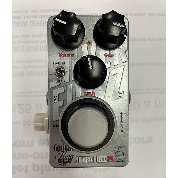 Used Guitarsystems Used GUITARSYSTEMS SILVER FUZZ 25TH ANNIVERSARY Effect Pedal