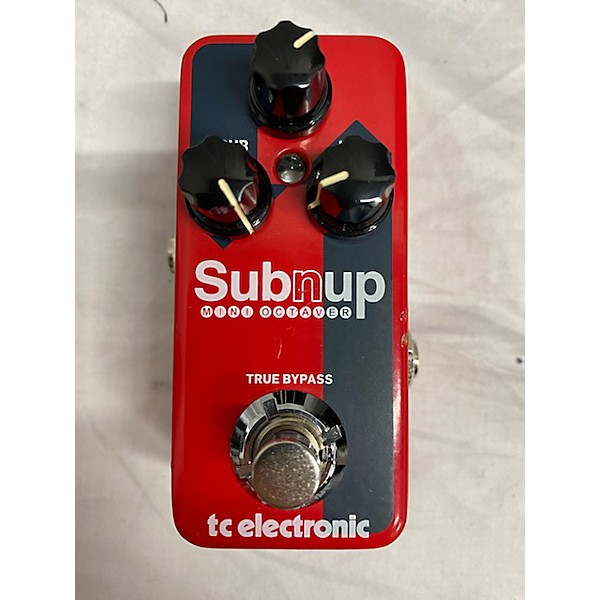 Used TC Electronic Sub N Up Mini Octaver Effect Pedal