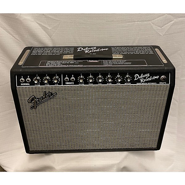 Used Fender Used Fender 1965 Reissue Deluxe Reverb 22W 1x12 Tube Guitar Combo Amp