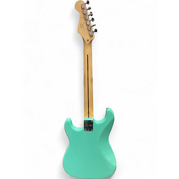 Used Squier Used Squier FRS Bullet Stratocaster HT Surf Green Solid Body Electric Guitar