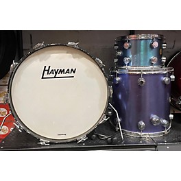 Used BOSS Used Hayman 3 piece Vibrasonic Purple Drum Kit