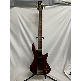 Used Schecter Guitar Research Used Schecter Guitar Research Diamond Series Elite 5 Red Electric Bass Guitar