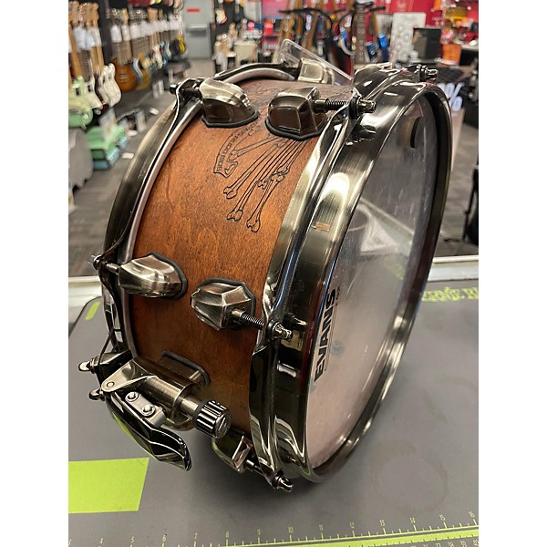 Used Mapex Used Mapex 12X5.5 Black Panther Design Lab Warbird Drum Walnut