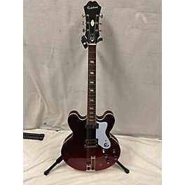 Used Epiphone Used Epiphone RIVIERA Wine Red Hollow Body Electric Guitar