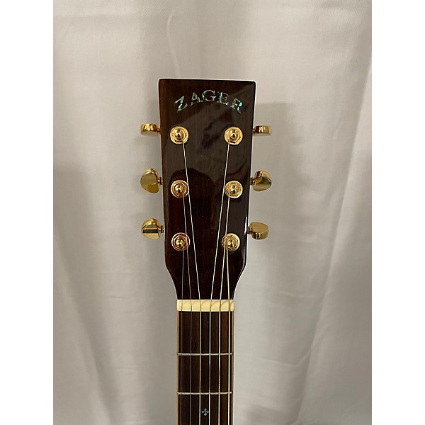 Used Used Zager ZAD900CE Natural Acoustic Electric Guitar