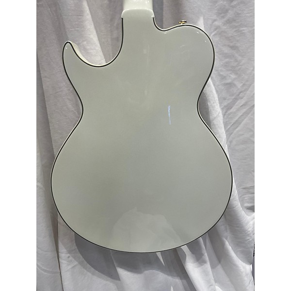 Used Greg Bennett Design by Samick Used 2004 Greg Bennett Design By Samick RL4 Pearl White Hollow Body Electric Guitar