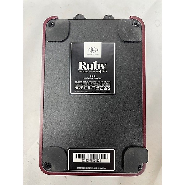 Used Universal Audio Ruby Effect Pedal