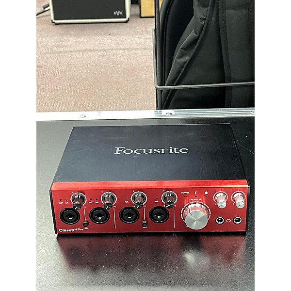 Used Focusrite Clarett 4Pre Audio Interface