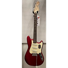 Used Squier Used Squier Cyclone Candy Apple Red Metallic Solid Body Electric Guitar