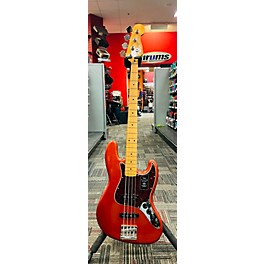 Used Fender Used Fender Player Plus Active Jazz Bass Aged Candy Apple Red Electric Bass Guitar