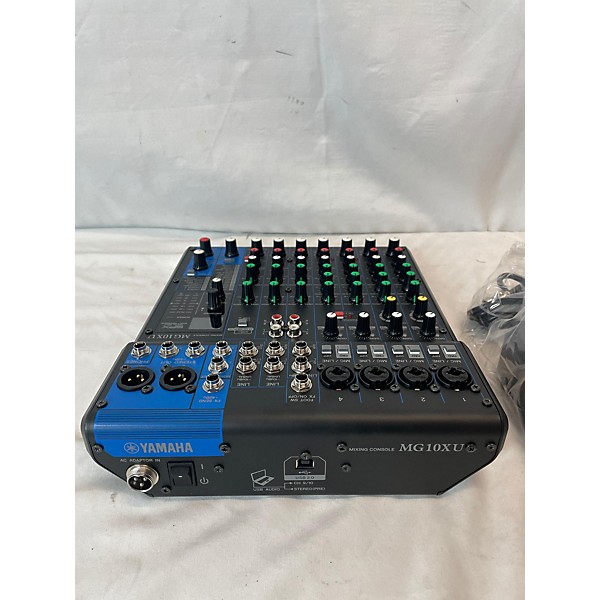 Used Yamaha Used Yamaha MG10XU 10 Channel Mixer With Effects Unpowered Mixer