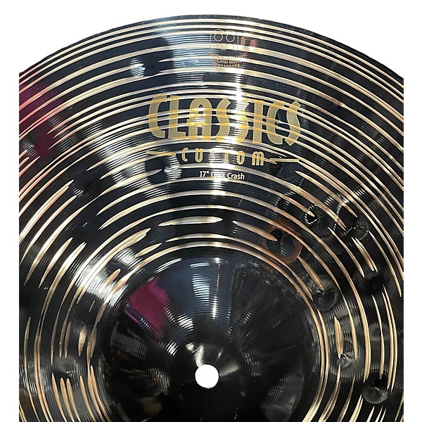 Used MEINL 17in Classics Custom Dark Crash Cymbal